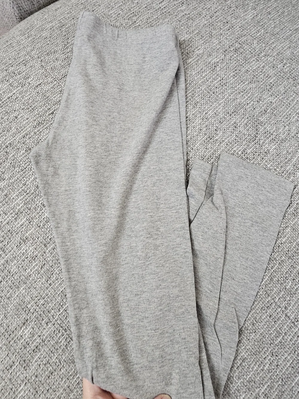 The Children's Place Light Gray Heather Leggings